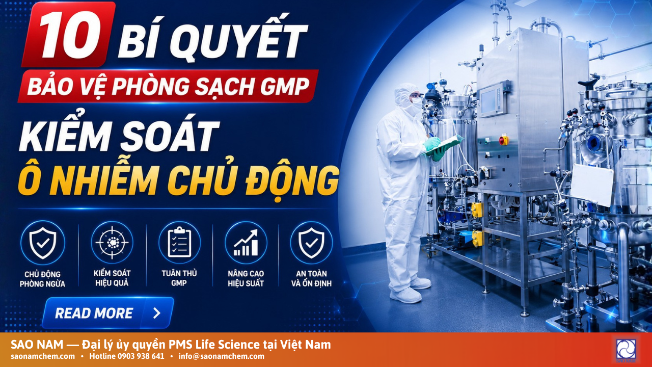 10 BÍ QUYẾT BẢO VỆ PHÒNG SẠCH GMP 